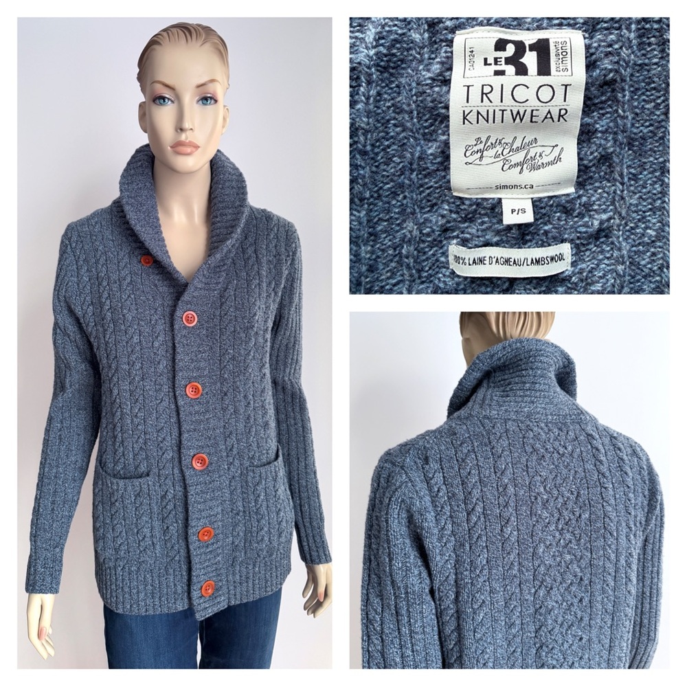 Le 31 lambswool cardigan